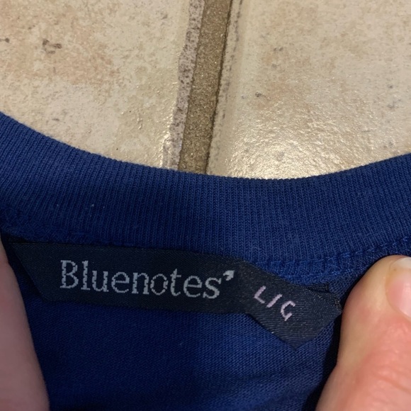 Bluenotes Argyle Tank Top - Size Large - Picture 4 of 5